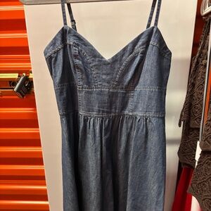 Denim dress